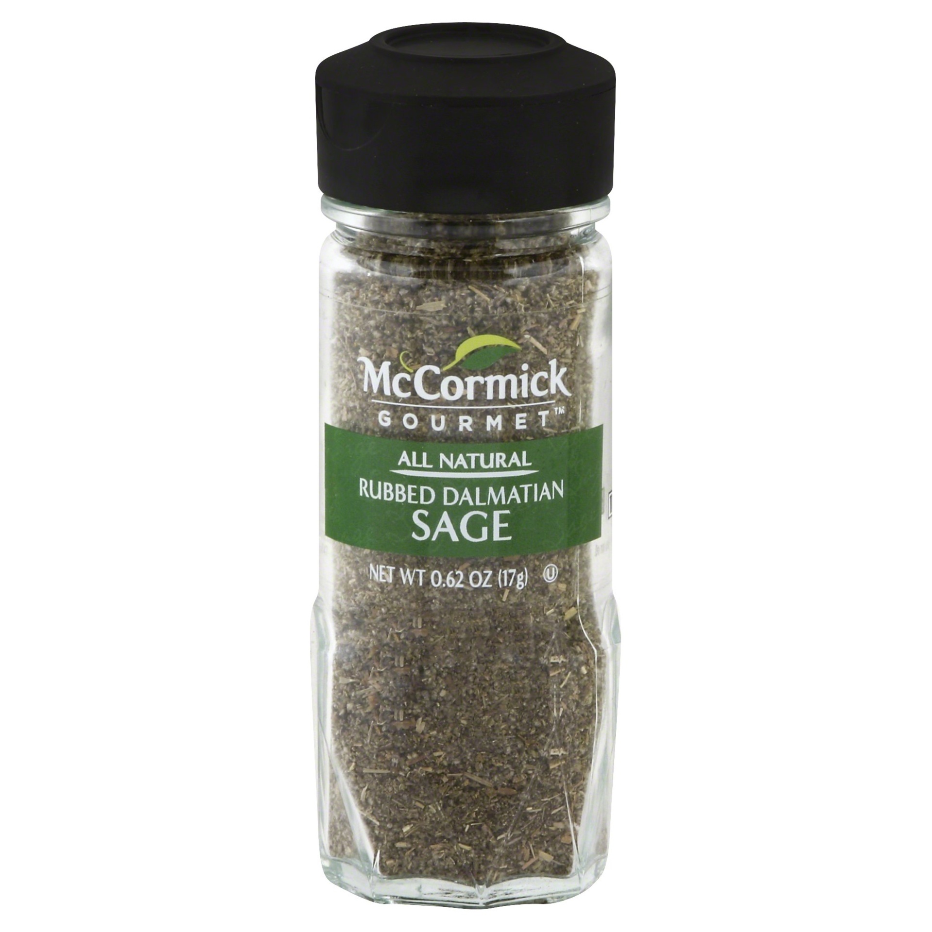 slide 1 of 4, McCormick Gourmet Rubbed Dalmatian Sage, 0.62 oz