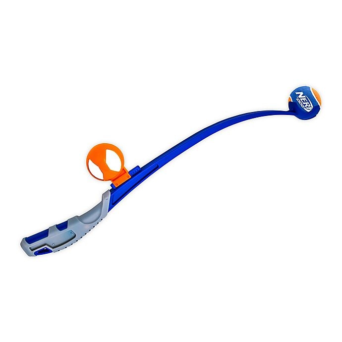 slide 1 of 2, Nerf Dog Air Strike Launcher - Blue, 1 ct