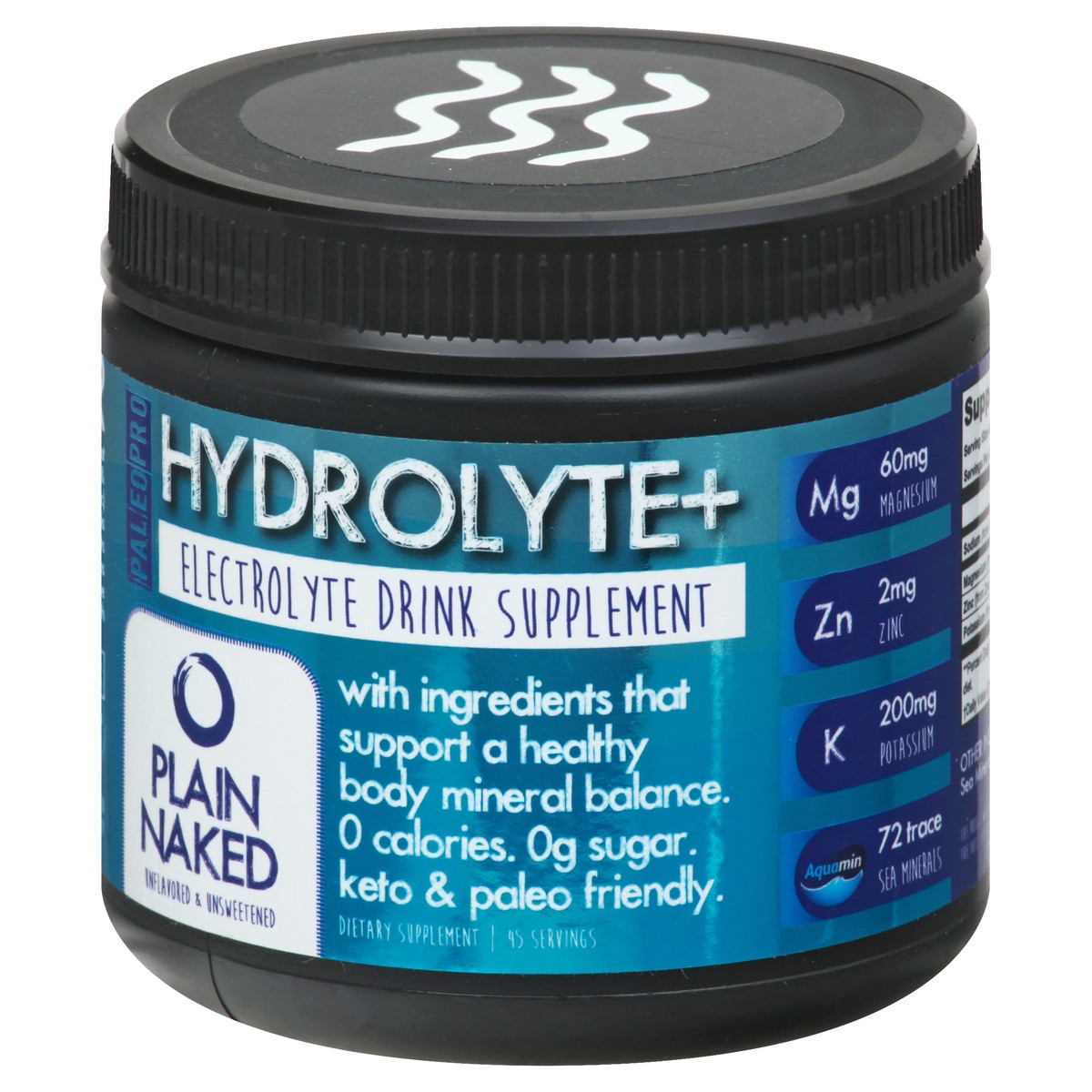 slide 2 of 13, Hydrolyte + Electrolyte Unflavored & Unsweetened Plain Naked Drink Supplement 1 ea, 6.3 oz