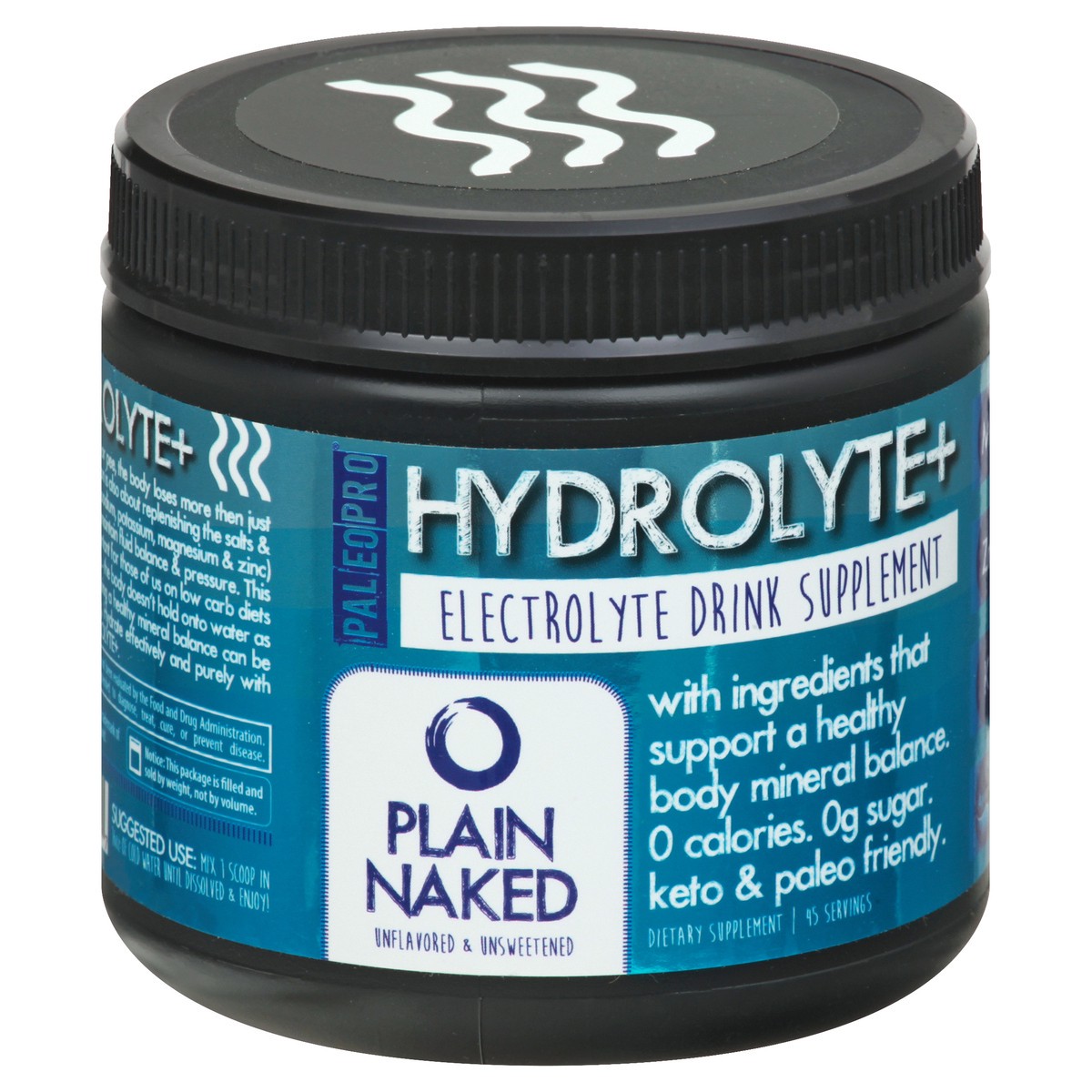 slide 9 of 13, Hydrolyte + Electrolyte Unflavored & Unsweetened Plain Naked Drink Supplement 1 ea, 6.3 oz