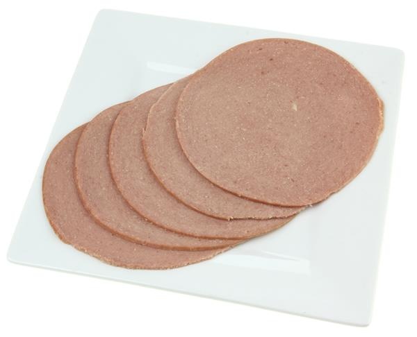 slide 1 of 1, DiLusso Beef Bologna, per lb