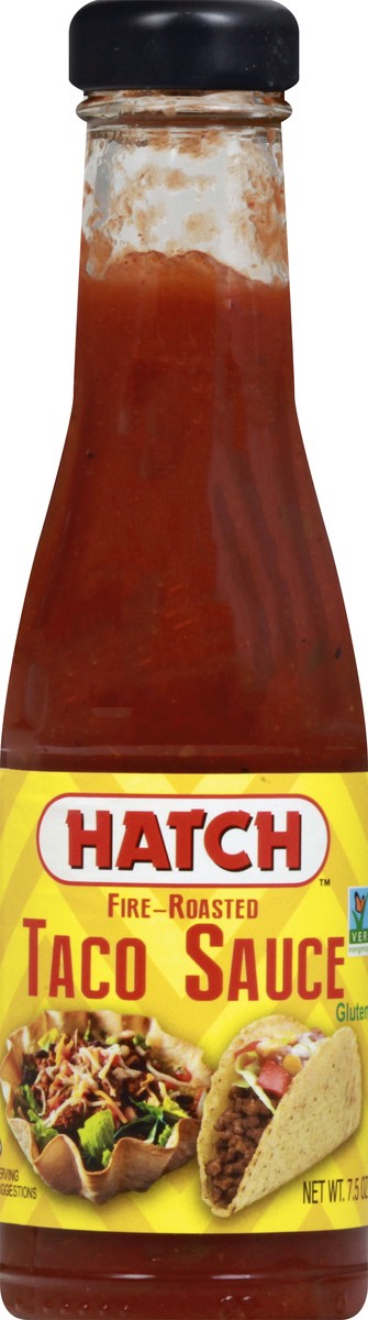slide 10 of 13, Hatch Fire-Roasted Taco Sauce 7.5 oz, 7.5 oz