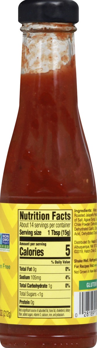 slide 12 of 13, Hatch Fire-Roasted Taco Sauce 7.5 oz, 7.5 oz