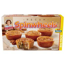 Snack Cakes, Little Debbie Big Pack Pecan SPINWHEELS  sweet rolls