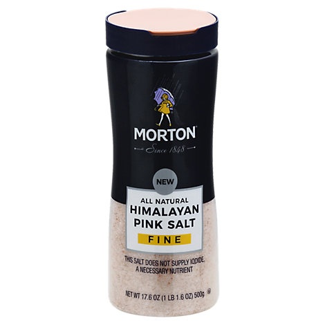 slide 1 of 1, Morton Salt Himalayan Pink Fine, 17.6 oz