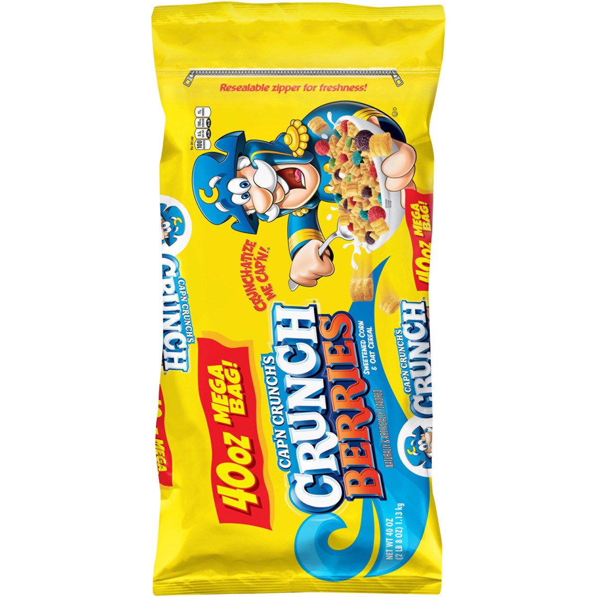slide 1 of 7, Cap'n Crunch Cereal, 40 oz