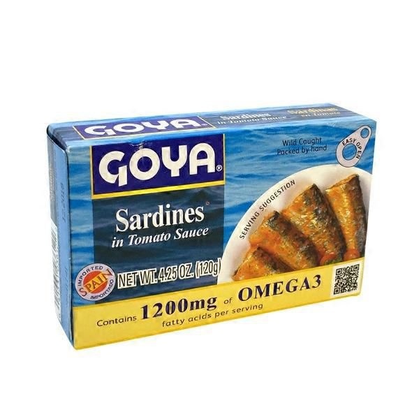 slide 1 of 1, Goya Sardines in Tomato Sauce Pack, 4.25 oz