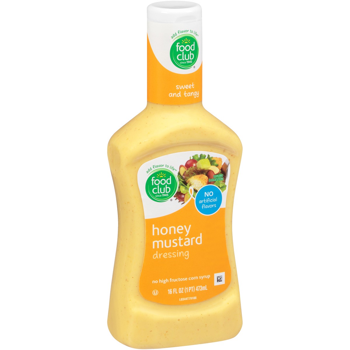 slide 9 of 13, Food Club Honey Mustard Dressing, 16 fl oz