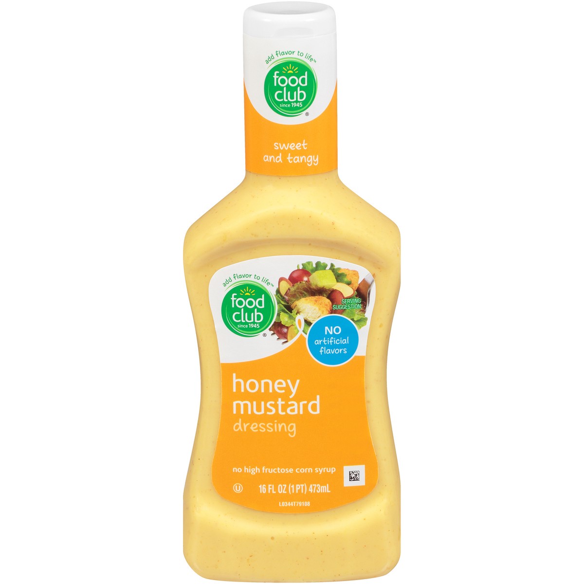 slide 1 of 13, Food Club Honey Mustard Dressing, 16 fl oz