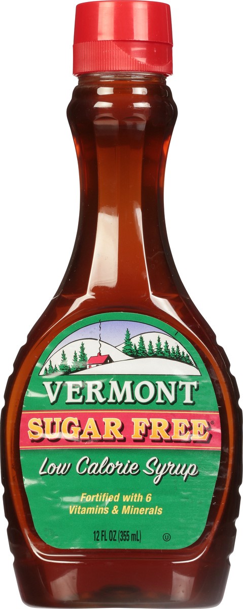 slide 5 of 8, Vermont Sugar Free Low Calorie Syrup 12 fl oz, 12 fl oz