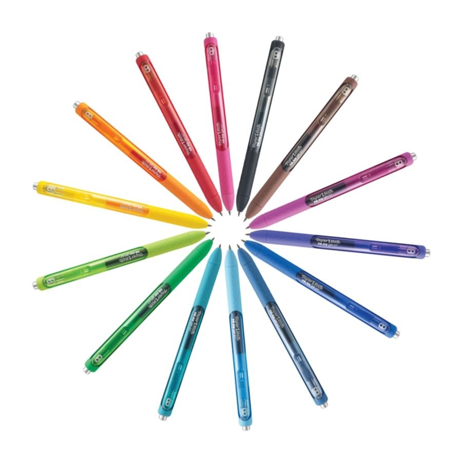 slide 7 of 10, Paper Mate Inkjoy Gel Pen, Medium Point, 0.7 Mm, Purple Barrel, Purple Ink, 1 ct