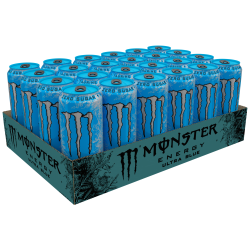 slide 1 of 2, Monster Energy Ultra Blue, Ultra Blue, 16 oz