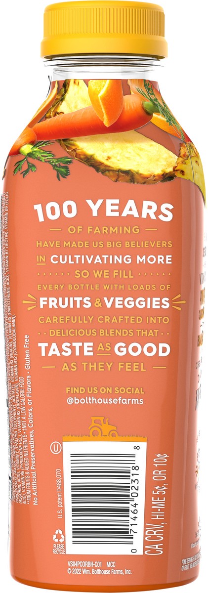 slide 2 of 5, Bolthouse Farms Energy Pineapple Carrot Orange Juice Smoothie- 15.2 oz, 15.2 oz