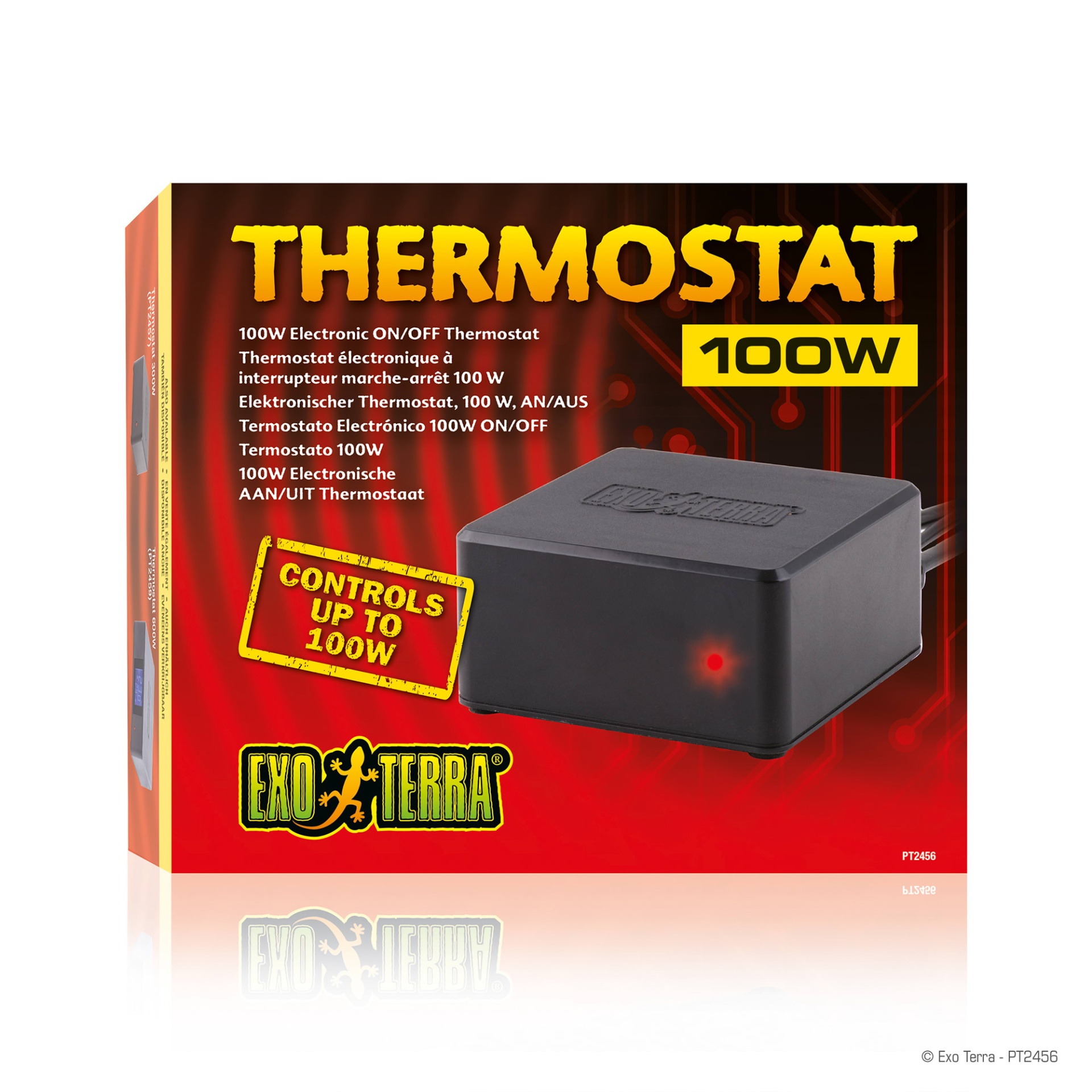 slide 1 of 1, Exo-Terra Electronic ON/OFF Thermostat, 1 ct