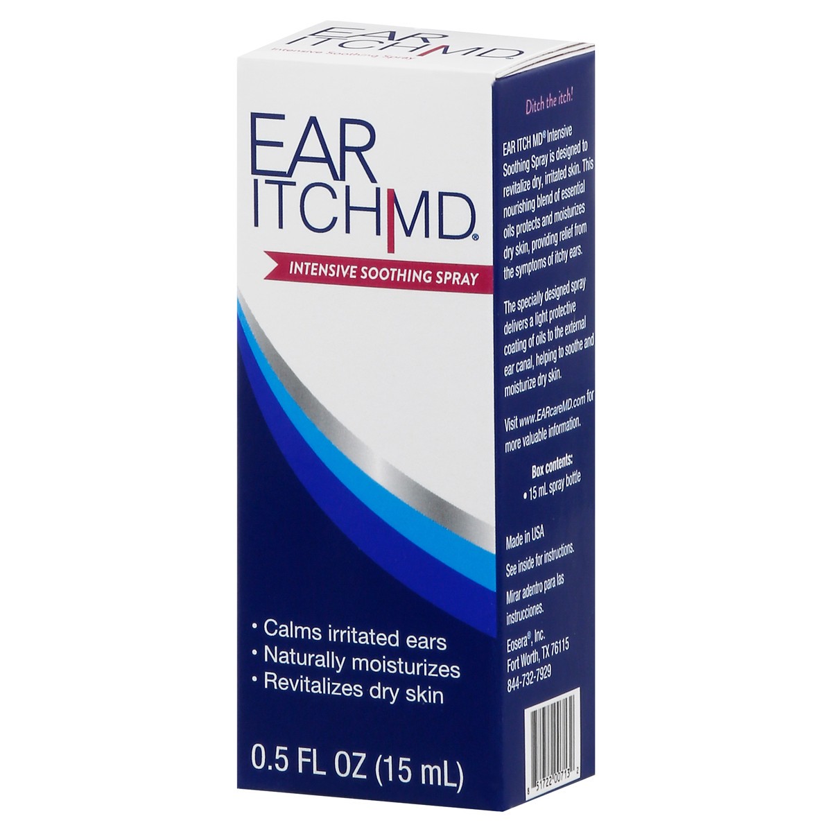 slide 4 of 9, Ear Itch MD Dry Ear Relief Oil Spray 0.5 fl oz, 0.5 fl oz