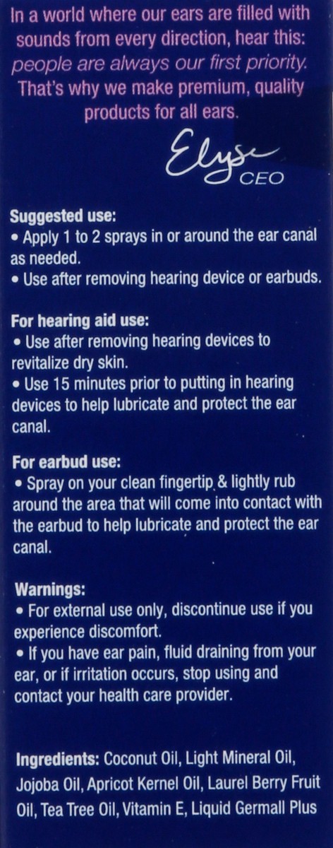 slide 8 of 9, Ear Itch MD Dry Ear Relief Oil Spray 0.5 fl oz, 0.5 fl oz