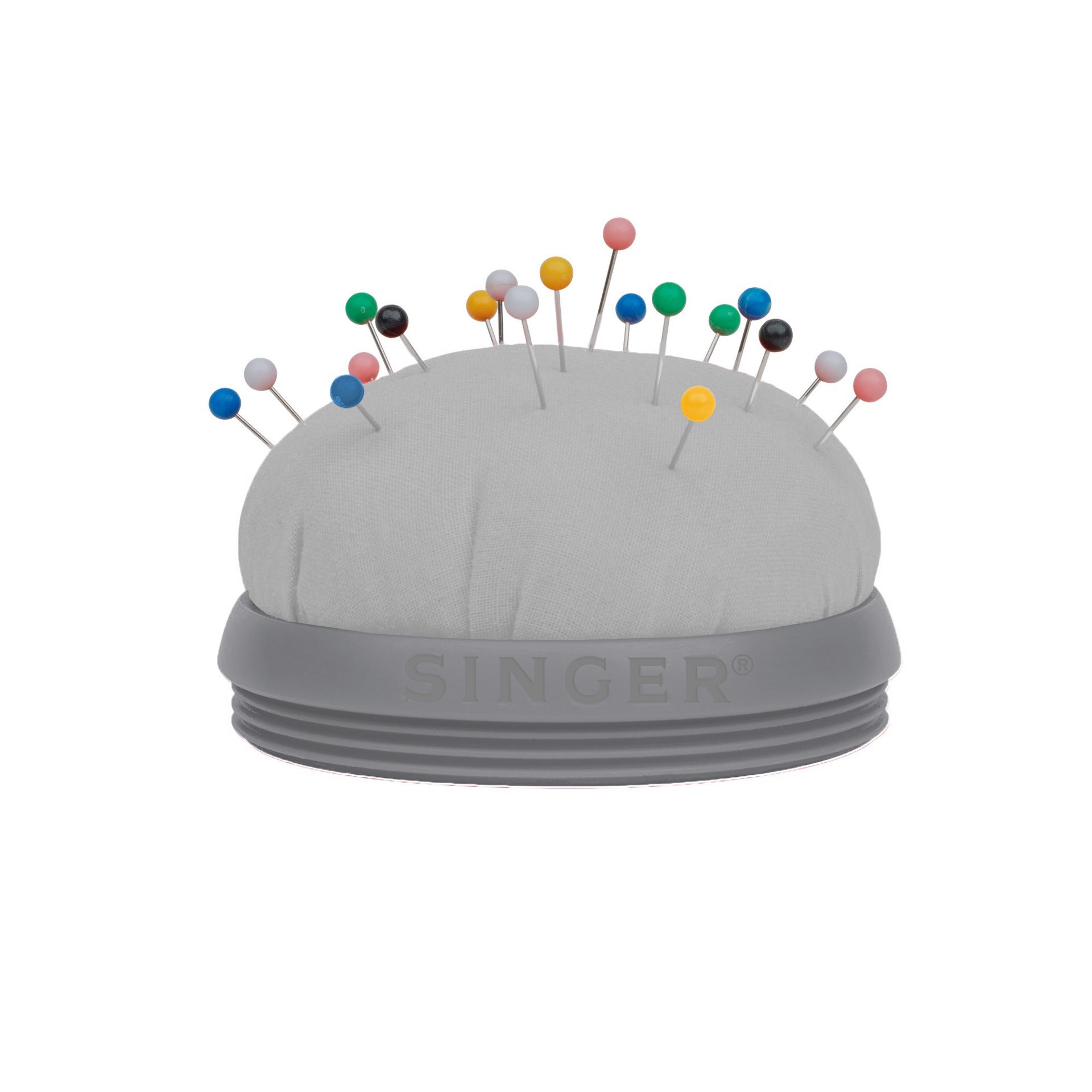 slide 7 of 10, SINGER Pin & Tool Sewing and Craft Organizer Caddy with Built-In Pin Cushion, 5.25 in x 5.25 in