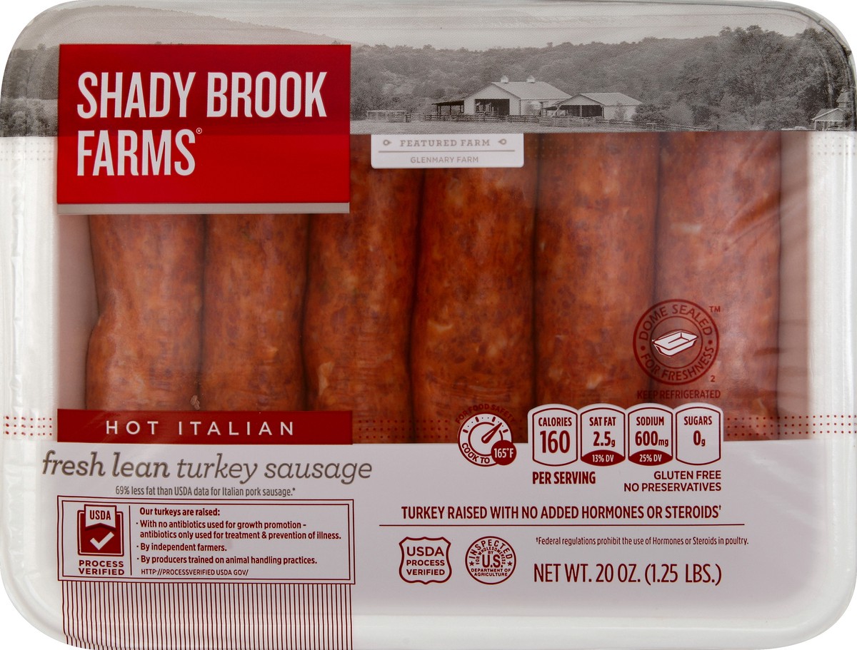 slide 1 of 5, Shady Brook Farms Turkey Sausage 20 oz, 20 oz