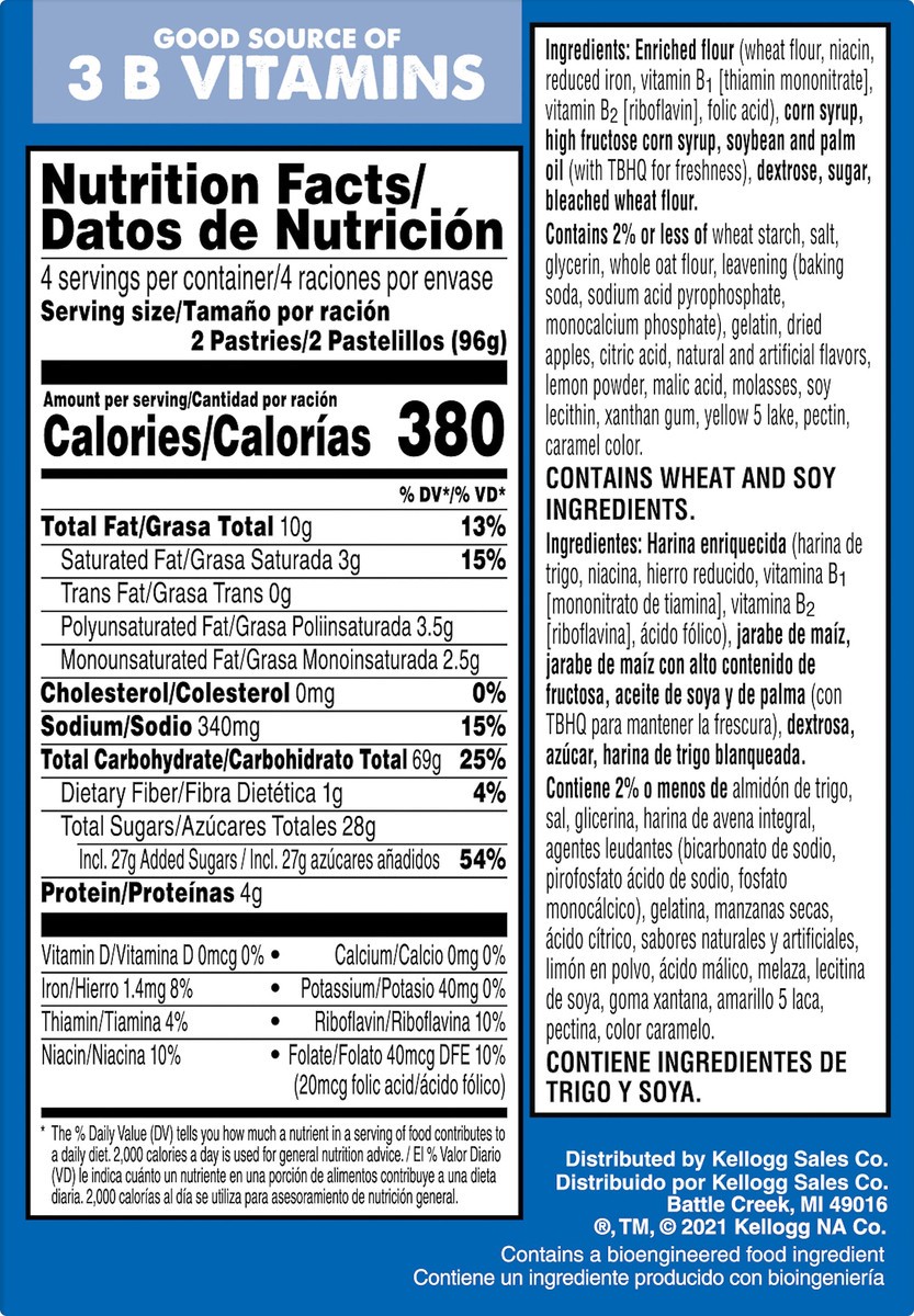 slide 6 of 7, Pop-Tarts Toaster Pastries, Lemon Creme Pie, 13.5 oz, 8 Count, 13.5 oz