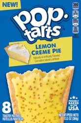 Pop-Tarts 8 Pack Lemon Creme Pie Toaster Pastries 8 ea