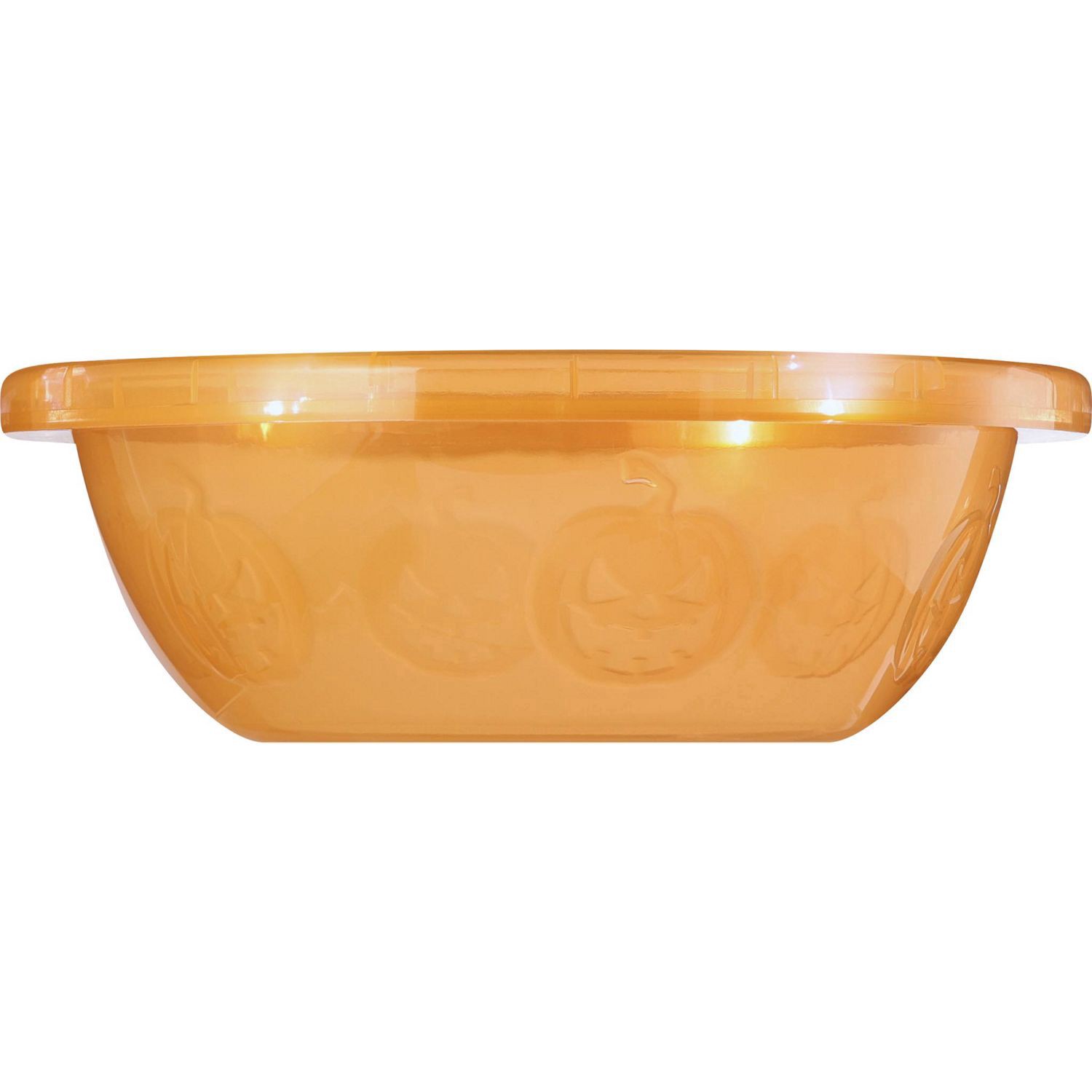 slide 1 of 2, SPOOKY VILLAGE Light Up Candy Bowl, 1 ct