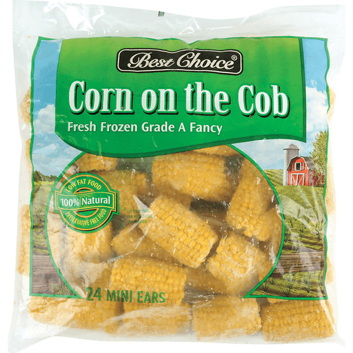 slide 1 of 1, Best Choice Frozen Corn On The Cob, 24 ct