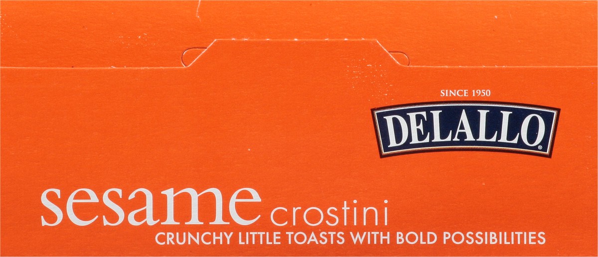 slide 11 of 13, DeLallo Sesame Crostini 3.5 oz, 3.5 oz