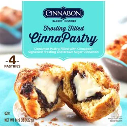 Cinnabon Frosting Filled CinnaPastry 4 ea