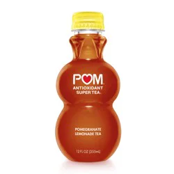 POM Wonderful Super Tea, Pomegranate Lemonade Tea, 12 Ounce
