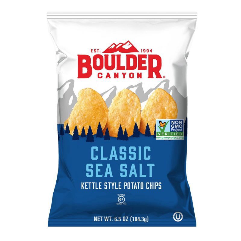 slide 1 of 1, Boulder Canyon Totally Natural Kettle Potato Chips - 6.5oz, 6.5 oz