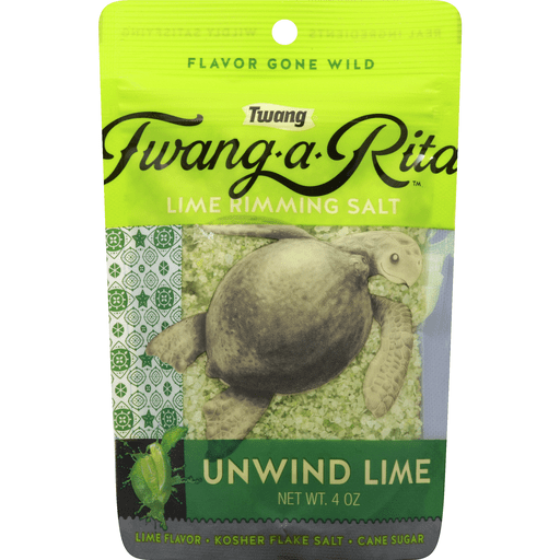 slide 2 of 2, TWANG UNWIND LIME SALT 4.6OZ, 1 ct