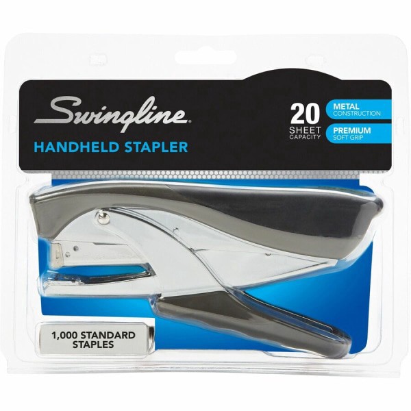 slide 8 of 10, Swingline Premium Hand Stapler Capacity - Multicolor, 1 ct