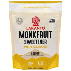 Lakanto Golden Monkfruit Sweetener with Allulose 16 oz