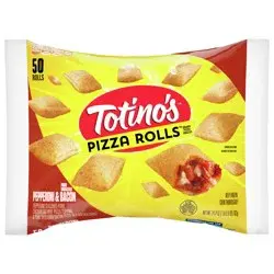Totino's Pizza Rolls, Pepperoni & Bacon Flavored, Frozen Snacks, 50 ct