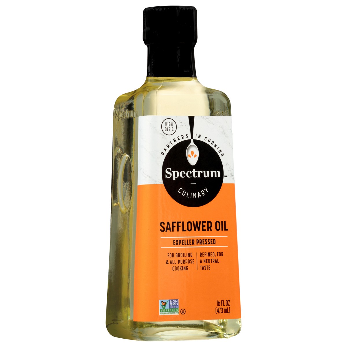 slide 9 of 9, Spectrum Expeller Pressed Safflower Oil 16 fl oz, 16 fl oz