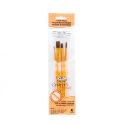 Royal & Langnickel Crafter's Choice Camel Hair Brush Set