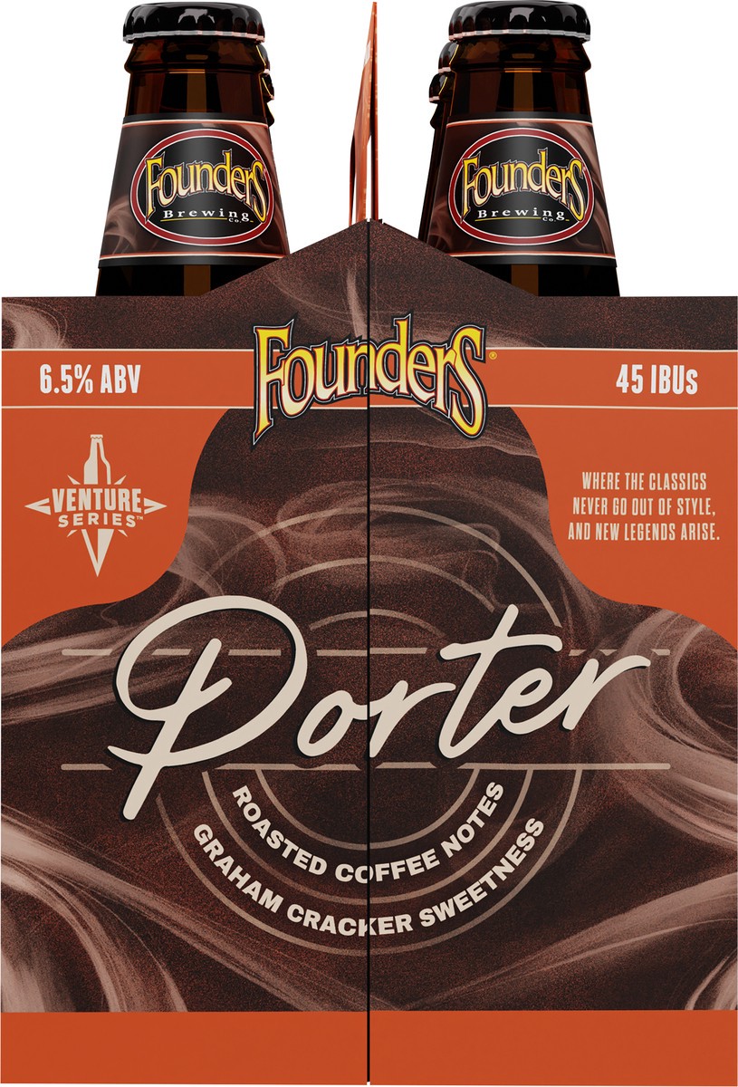 slide 2 of 9, Founders Brewing Co. Porter, Robust Porter Beer, 6 ct; 12 oz