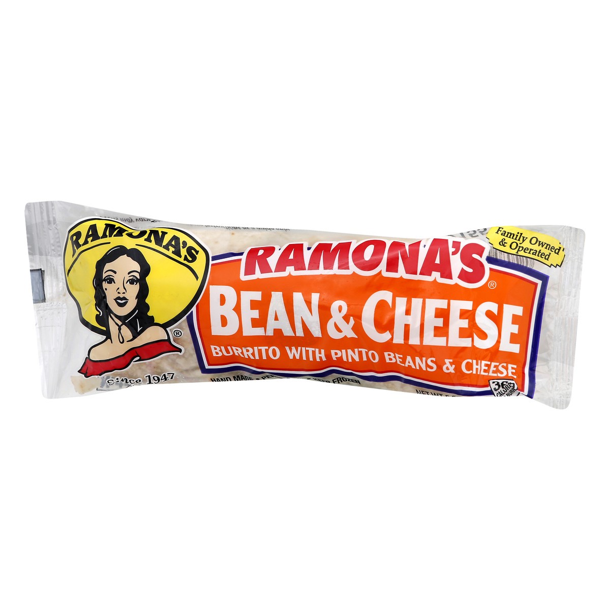 slide 12 of 13, Ramona's Bean & Cheese Burrito 5 oz, 5 oz