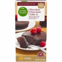 slide 1 of 1, Simple Truth Flourless Chocolate Cake, 2 ct; 2.5 oz