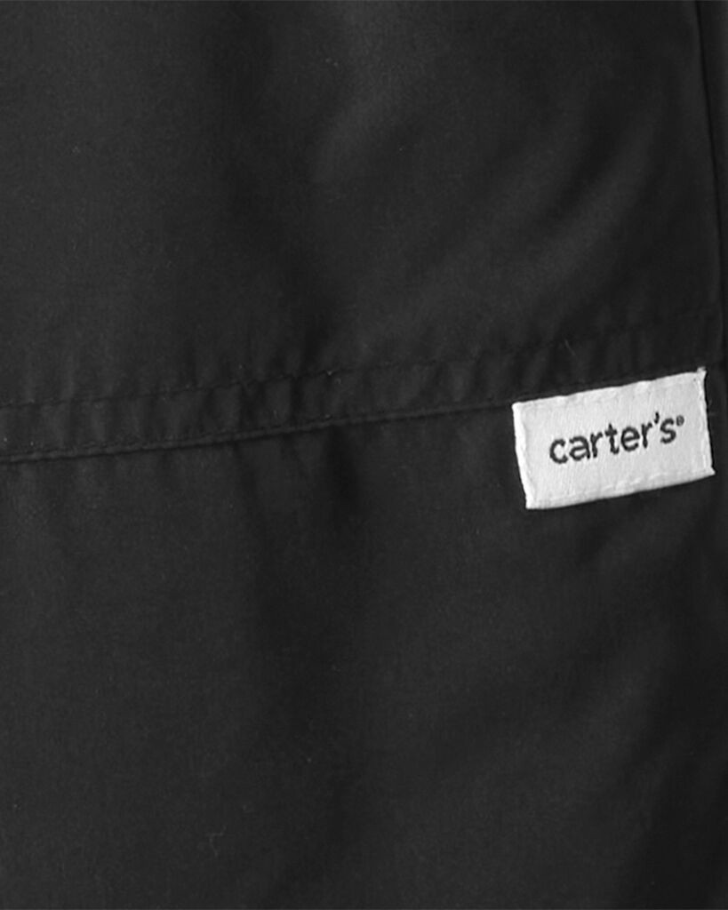 slide 2 of 3, Carter's Toddler Overall Snow Bibs - Black Black 4T, 1 ct
