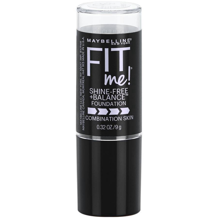 slide 3 of 9, Maybelline Fit Me Shine-Free + Balance Foundation Stick - 130 Buff Beige - 0.32oz, 0.32 oz