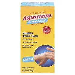 Aspercreme Lidocaine Pain Relieving Creme