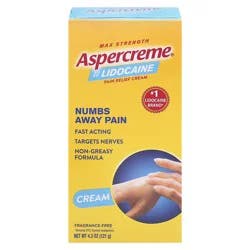 Aspercreme Lidocaine Pain Relieving Creme