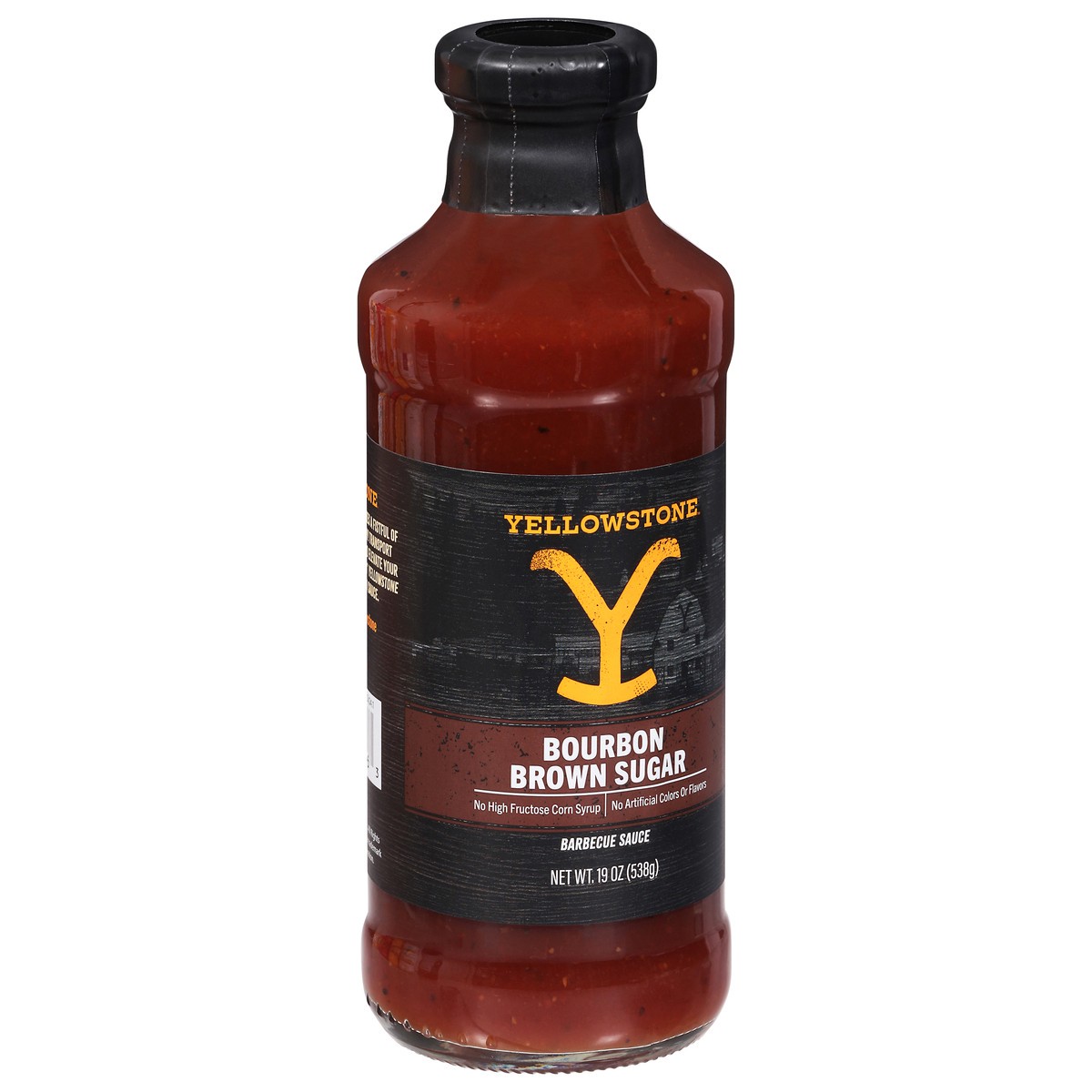 slide 11 of 13, YELLOWSTONE Bourbon Brown Sugar Barbecue Sauce 19 oz, 19 oz