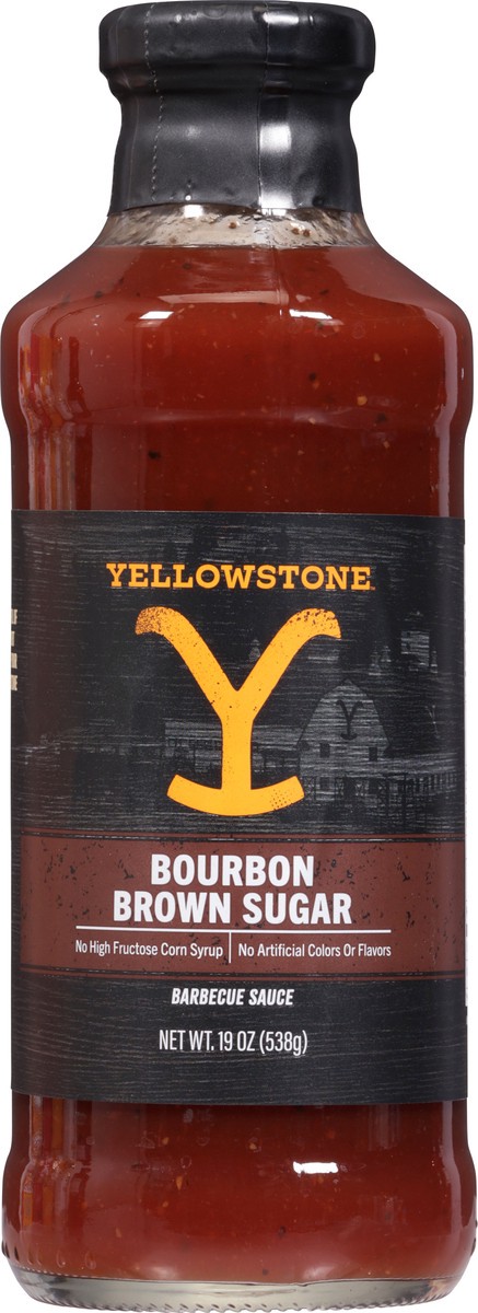 slide 6 of 13, YELLOWSTONE Bourbon Brown Sugar Barbecue Sauce 19 oz, 19 oz