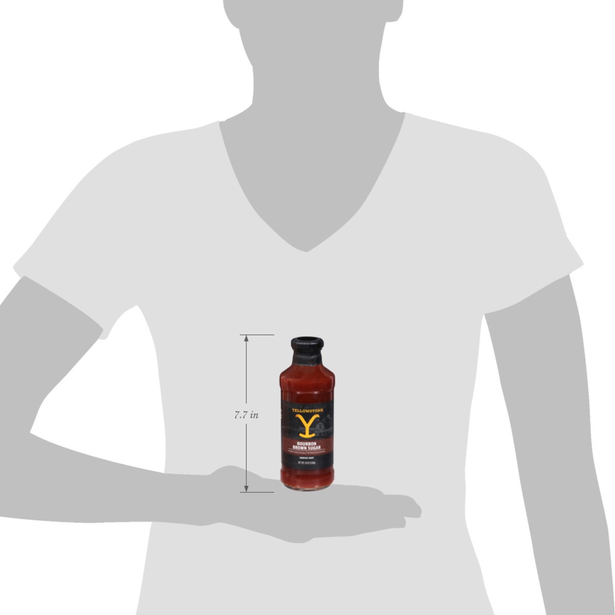 slide 4 of 13, YELLOWSTONE Bourbon Brown Sugar Barbecue Sauce 19 oz, 19 oz