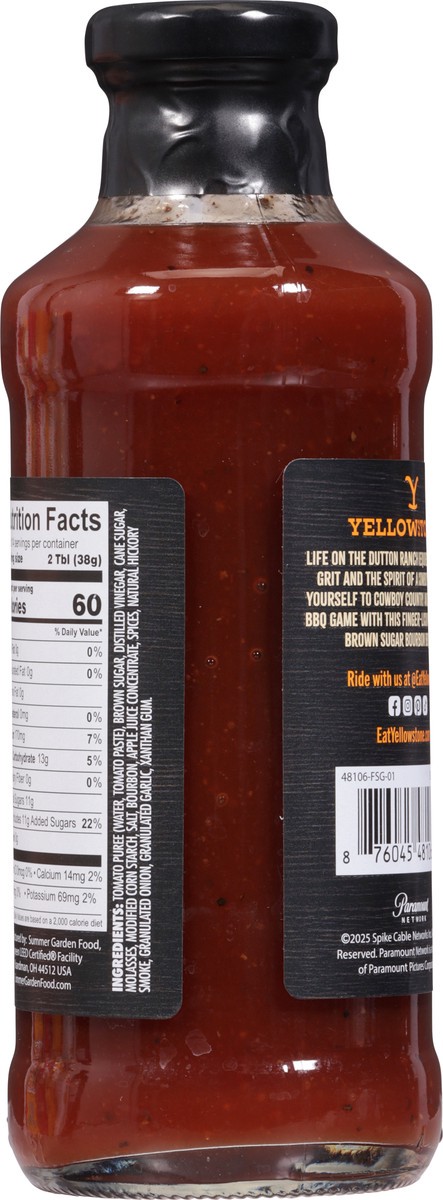 slide 2 of 13, YELLOWSTONE Bourbon Brown Sugar Barbecue Sauce 19 oz, 19 oz