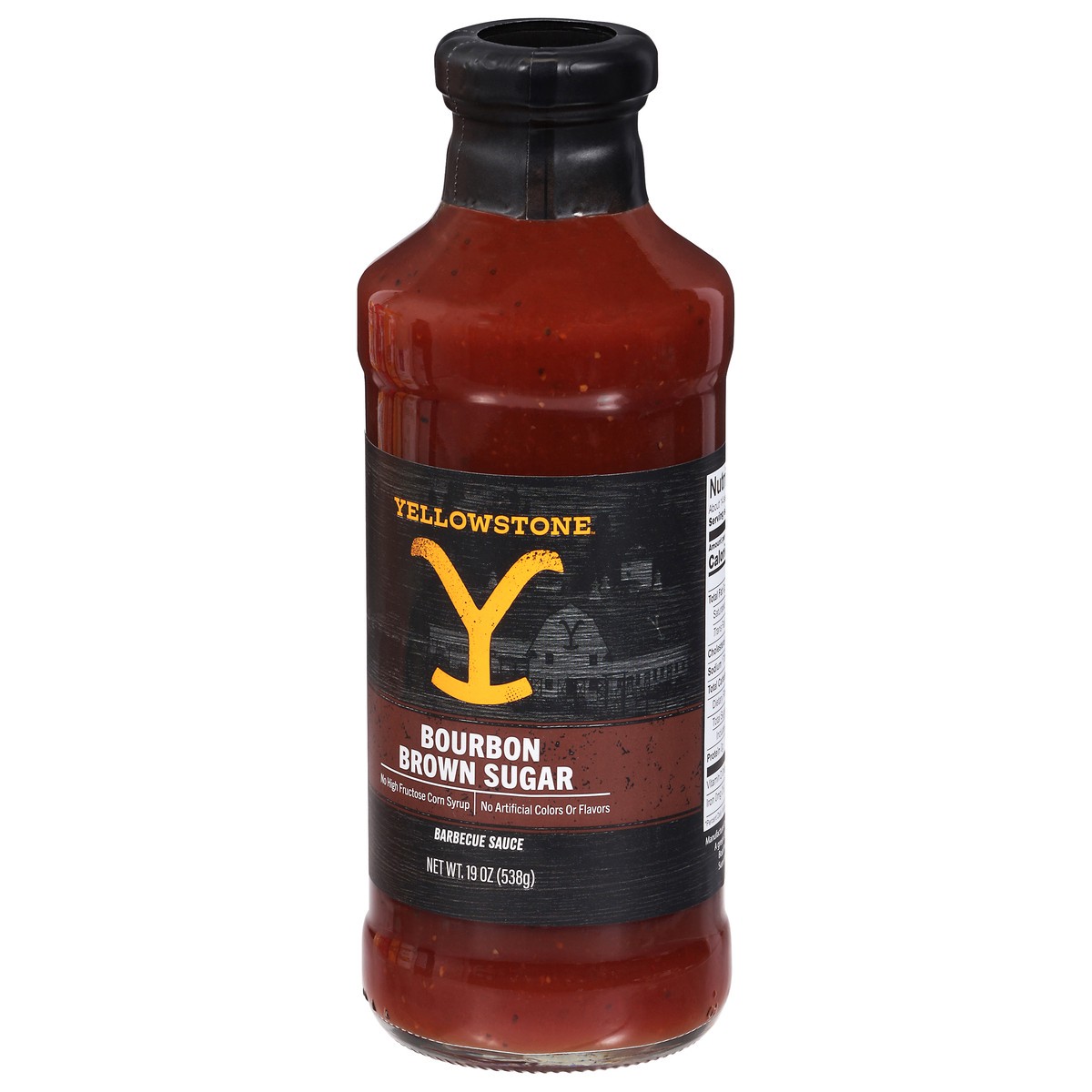 slide 13 of 13, YELLOWSTONE Bourbon Brown Sugar Barbecue Sauce 19 oz, 19 oz