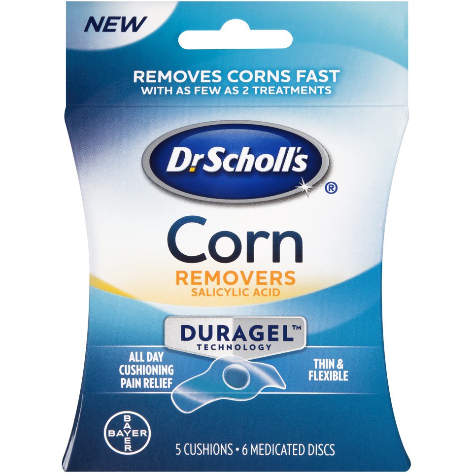 slide 1 of 2, Dr. Scholl's Medicated Corn Remover Bandages, 5 ct