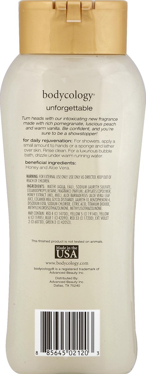 slide 3 of 4, bodycology Body Wash 16 oz, 16 oz